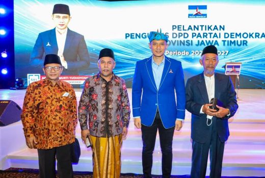 Nasionalisme, Jadi Poin Penting Pelantikan DPD Demokrat Jatim - GenPI.co NTB