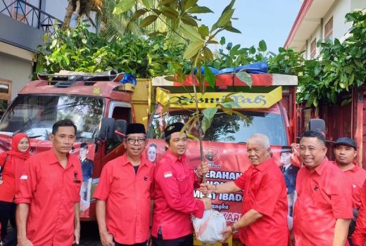 Pengurus PDI Perjuangan NTB Semangat Sebar 1.000 Bibit Pohon - GenPI.co NTB