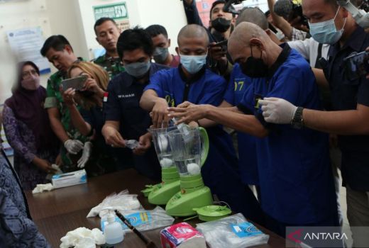 BNN Provinsi NTB Musnahkan Sabu-sabu dari Pengungkapan 2 Kasus - GenPI.co NTB