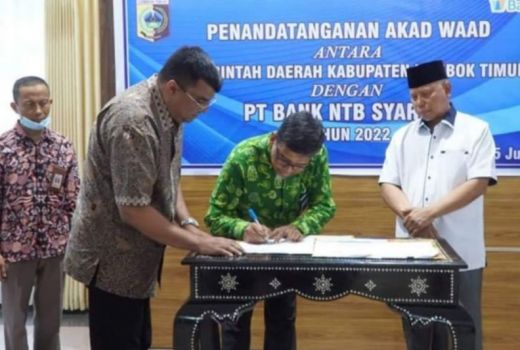 Pemkab Lotim Pinjam Rp165 Miliar ke Bank NTB Syariah, Untuk Apa? - GenPI.co NTB