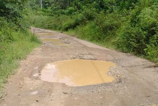 Mohon Diperhatikan, Jalan di Desa Karang Sidemen Rusak Pak Bupati - GenPI.co NTB