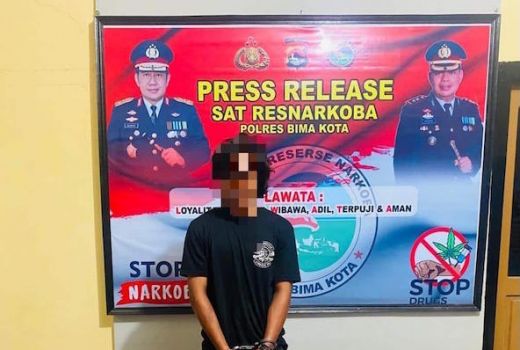 Miliki 11,97 Gram Ganja, Mahasiswa di Bima Ditangkap Polisi - GenPI.co NTB