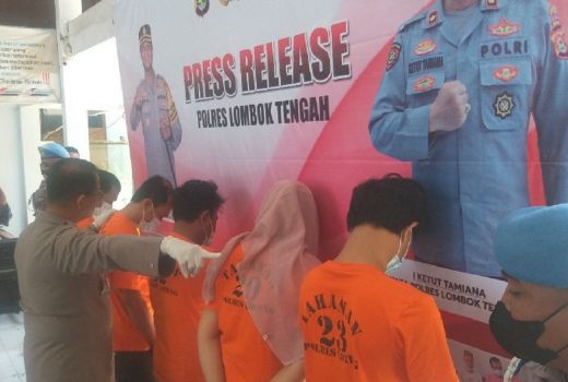 Polres Loteng Ungkap 3 Kasus Narkoba, 6 Tersangka - GenPI.co NTB
