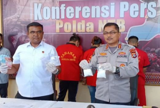 Polda NTB Gagalkan Peredaran Sabu dari Sumatera - GenPI.co NTB