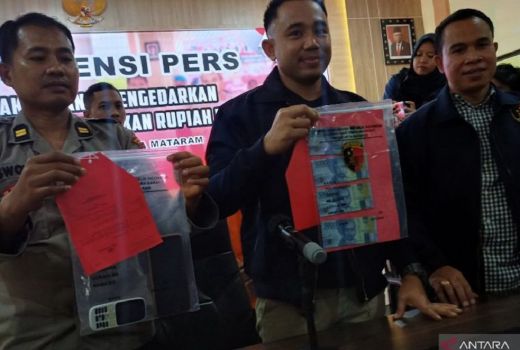 Polisi Tangkap Pengedar Uang Palsu di Mataram - GenPI.co NTB