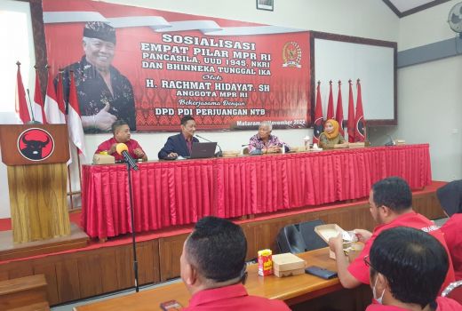 Tanamkan Nilai Pancasila, Rachmat Hidayat Lakukan Ini - GenPI.co NTB