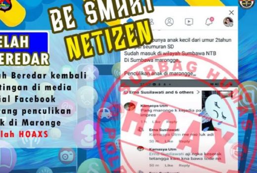 Polres Sumbawa Sebut Isu Penculikan Anak Hoaks - GenPI.co NTB