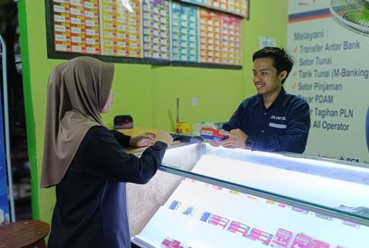Awalnya Counter Pulsa, AgenBRILink Selalu Ramai di Pasar Kramat Jati - GenPI.co NTB