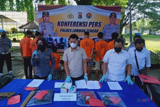 Belum Sebulan, Polres Lombok Tengah Ungkap 5 Kasus - GenPI.co NTB