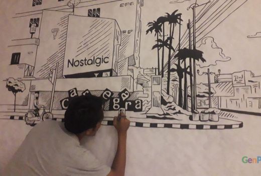 Mempercantik Ruangan dengan Sentuhan Mural - GenPI.co NTB