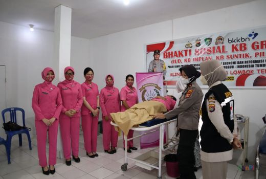 Polres Loteng Gandeng BKKBN Berikan Layanan KB Gratis - GenPI.co NTB