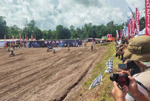 Motocross Lantan, Wahana Wisata Baru Lombok Tengah - GenPI.co NTB