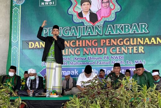 Simak Pesan TGB Saat Resmikan Gedung NWDI Center - GenPI.co NTB