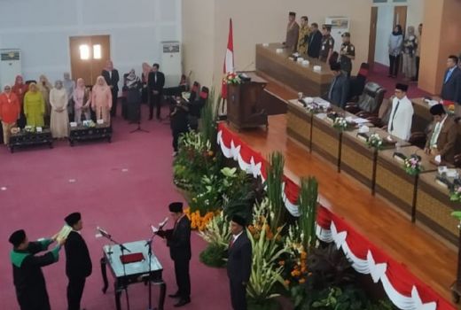 Paripurna PAW, Begini Pesan Bupati Lombok Tengah - GenPI.co NTB