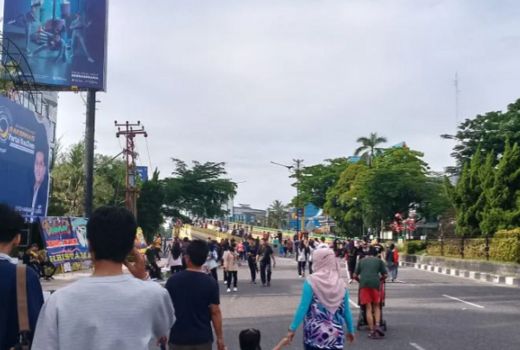 Begini Antusiasme Warga Pekanbaru Sambut CFD - GenPI.co RIAU