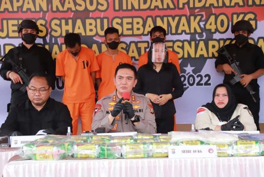 Ungkap 40 Kilogram Sabu, Polda Riau Kejar Bandar Narkoba - GenPI.co RIAU