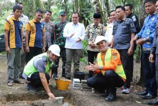 Top! Warga Binaan Lapas di Kuansing Bangun Rumah Layak Huni - GenPI.co RIAU