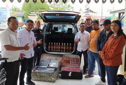 Hendak Diselundupkan, Polisi di Bengkalis Sita Miras dan Rokol Ilegal - GenPI.co RIAU