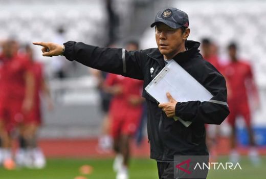 Pelatih Timnas, Shin Tae-yong Berharap Tak Ada Pembatasan Penonton - GenPI.co RIAU