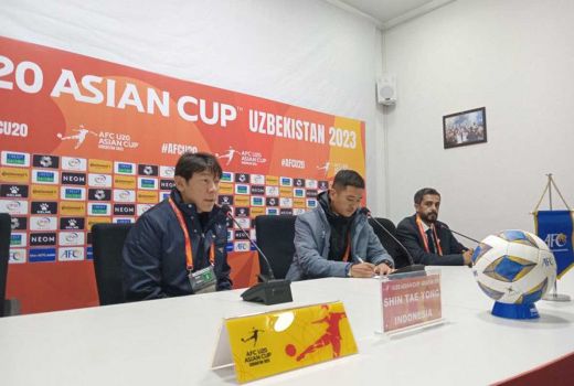 Kalah Atas Irak, Shin Tae-yong Sebut Tim Kurang Konsentrasi - GenPI.co RIAU