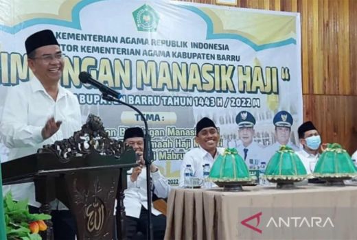 Hamdalah, 80 Muslim Barru Sulsel Siap Berangkat Haji, Bismillah - GenPI.co SULSEL