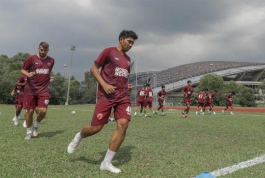PSM Makassar Kembali Latihan Jelang Bentrok vs Persis Solo - GenPI.co SULSEL