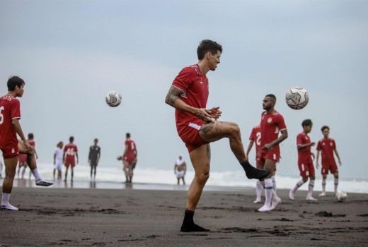 Demi PSM Makassar, PSS Sleman Fokus Latihan di Pantai Jogja - GenPI.co SULSEL