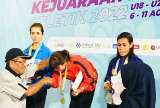 Aksi Pelari Sulawesi Selatan Ini Luar Biasa, Bisa Hattrick Emas di Kejurnas Atletik - GenPI.co SULSEL