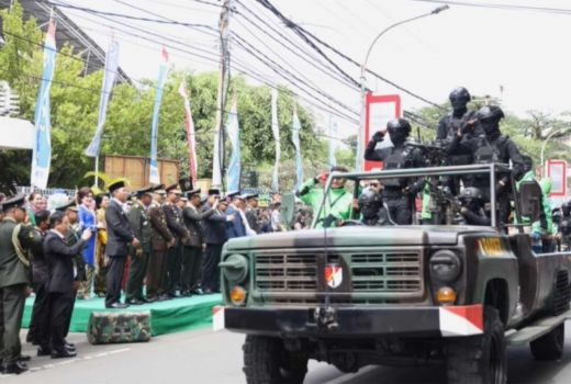 Terus Menjaga Kota Makassar, Moh Ramdhan Pomanto Ucapkan Terima Kasih ke TNI - GenPI.co SULSEL
