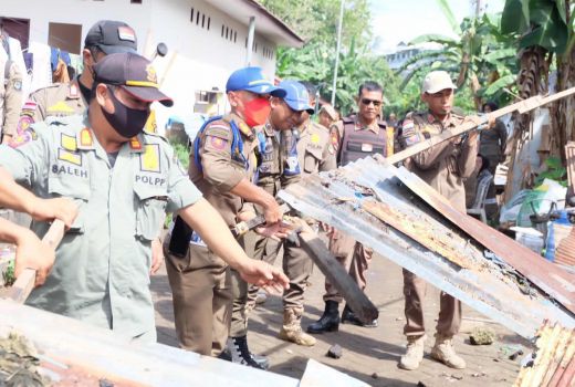 Anak Buah Gubernur Sulsel Tegas, Satpol PP: Ini Aset Pemprov - GenPI.co SULSEL