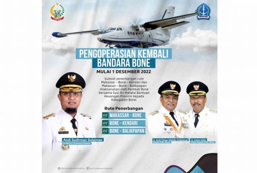 Subsidi Gubernur Sulsel, Sebegini Harga Tiket dan Rute Penerbangan di Bandara Bone - GenPI.co SULSEL