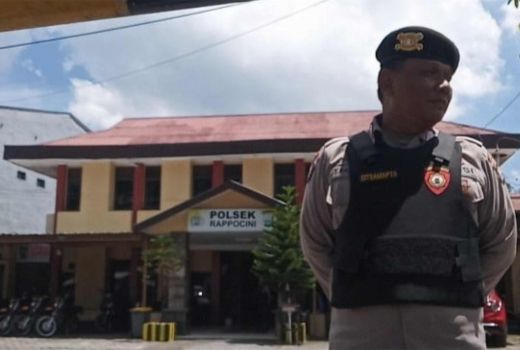 Polsek Rappocini Makassar Siaga Bom Bunuh Diri, Pengamanan Diperketat - GenPI.co SULSEL