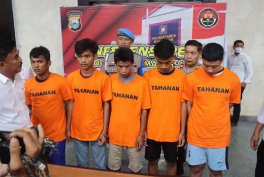 Dor! 5 Pelaku Pembusuran Makassar Ditembak Polisi - GenPI.co SULSEL