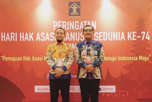Gubernur Sulsel Dapat Penghargaan Peduli HAM, 18 Kabupaten Kota Disebut - GenPI.co SULSEL