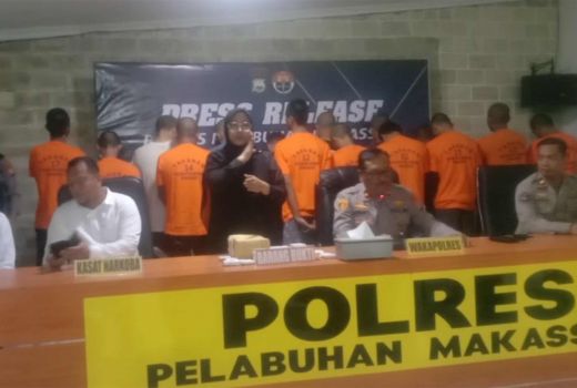 Polres Pelabuhan Makassar Dapat Tangkapan Besar, Barang Bukti Mantap - GenPI.co SULSEL