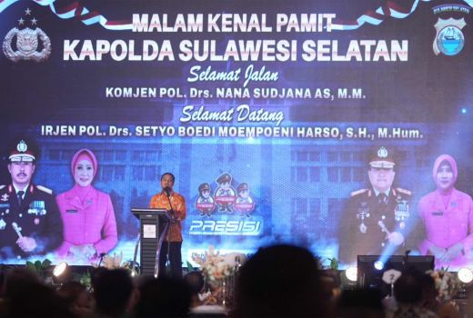 Komjen Nana Sudjana Pamit, Ucapan Gubernur Sulsel Bikin Haru - GenPI.co SULSEL