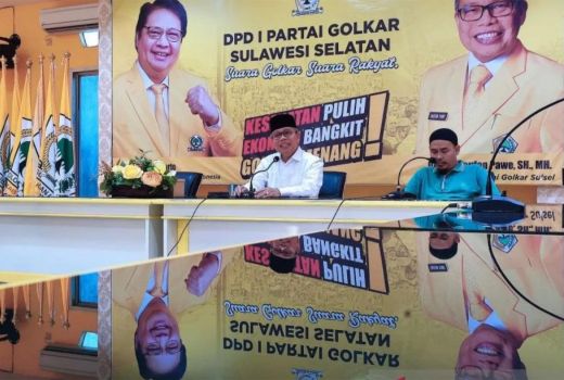 Wanaca Munaslub Kudeta Airlangga Hartarto, Golkar Sulsel Pasang Badan - GenPI.co SULSEL