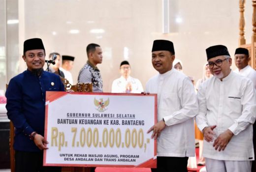 Gubernur Sulsel Kasih Rp7 Miliar, Masyarakat Bantaeng Happy - GenPI.co SULSEL