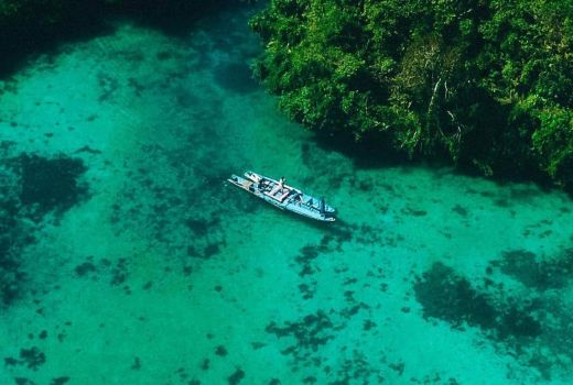 Napabale, Danau Unik Air Asin di Kabupaten Muna Sultra - GenPI.co SULTRA