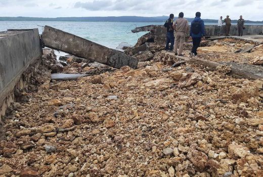 Porak-Poranda Diterjang Cuaca Ekstrem, Pemkot Baubau Lakukan Ini - GenPI.co SULTRA