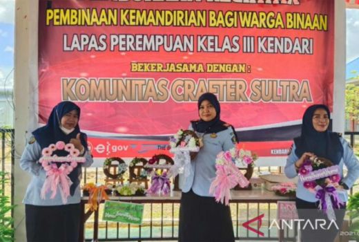 Lapas Wanita Kendari Bekali Keterampilan Napi Korupsi dan Narkoba - GenPI.co SULTRA