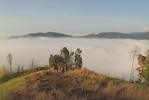 Menikmati Malam Ramadan dengan Camping di Puncak Ahuawali Konawe - GenPI.co SULTRA