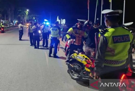 250 Personel Polisi Disebar, Ini Titik Razia Busur di Kendari - GenPI.co SULTRA