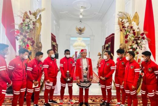 Timnas Indonesia U16 Terima Bonus Rp1 Miliar dari Presiden Jokowi, Mantap - GenPI.co SULTRA