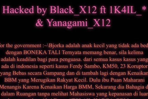 Hacker Bjorka Retas Website Pemprov Sulawesi Tenggara - GenPI.co SULTRA