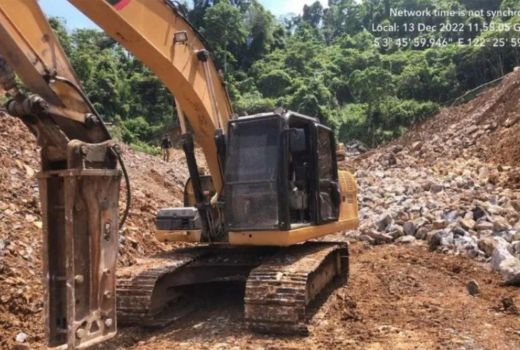 Polda Sultra Basmi Tambang Ilegal di Konawe Utara - GenPI.co SULTRA