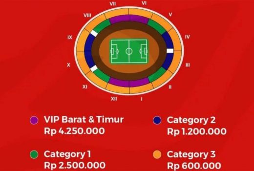 9 Menit, Tiket Indonesia vs Argentina Langsung Habis - GenPI.co SULTRA