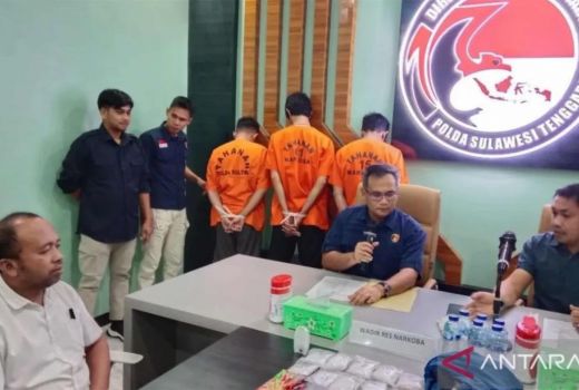 Warga Sultra Terlibat Jaringan Sabu Lintas Provinsi, Ancaman Hukuman Mati - GenPI.co SULTRA