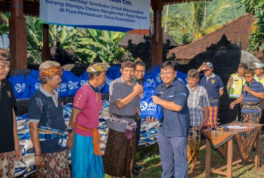 Peringati Hari Raya Nyepi, BRI Peduli Bagikan Sembako di Bali - GenPI.co SULTRA