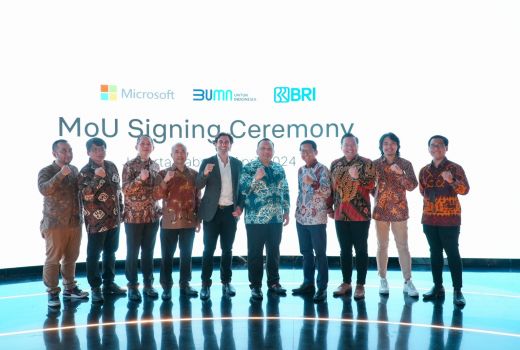 BRI Menguatkan Kolaborasi Strategis dengan Microsoft - GenPI.co SULTRA